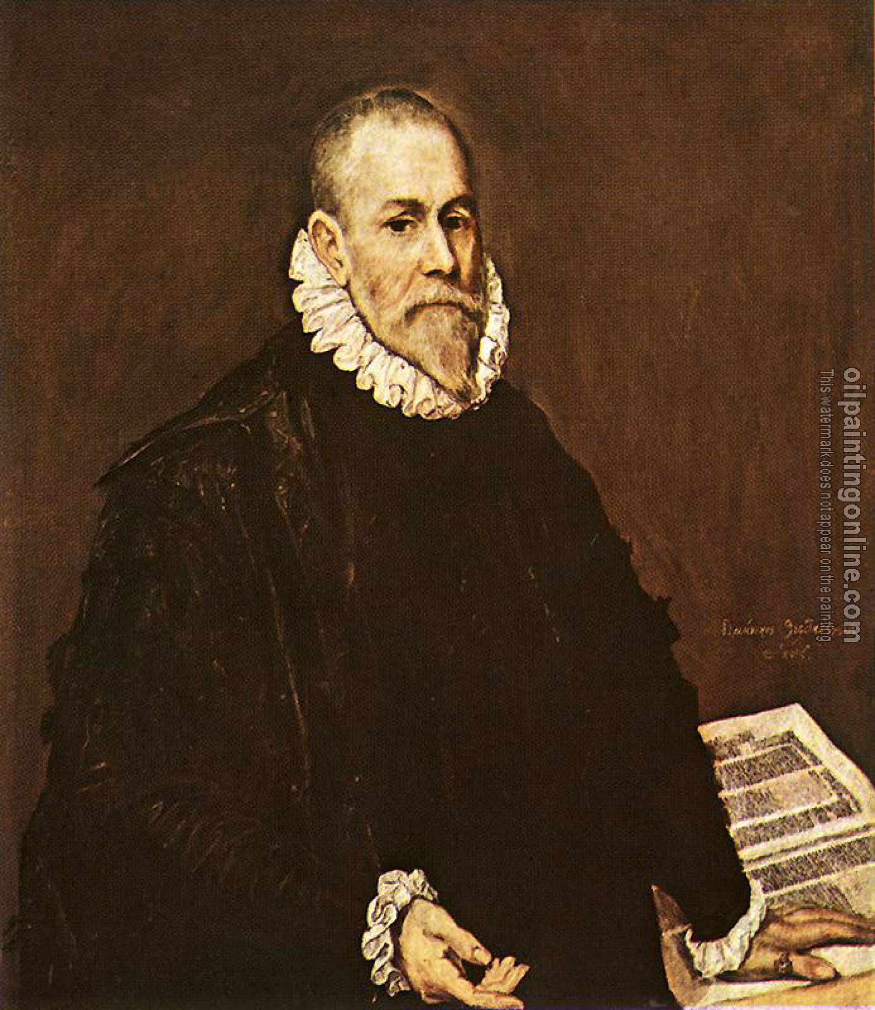 Greco, El - Portrait of a Doctor